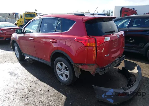 2014 Toyota Rav4 Xle z USA, uszkodzony, nr VIN 2T3WFREV6EW084068